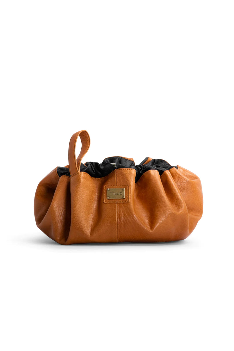 Leather Project Bags with drawstring closure - 100%Genuine Leather - H –  Unwind and Knit