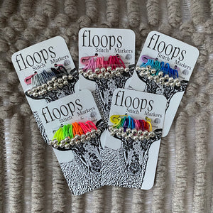 Floops Stitch Markers Skinny (Small)