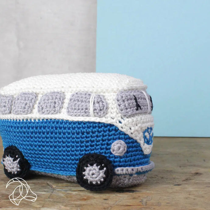Hardicraft Crochet Kits -  RETRO VAN BLUE
