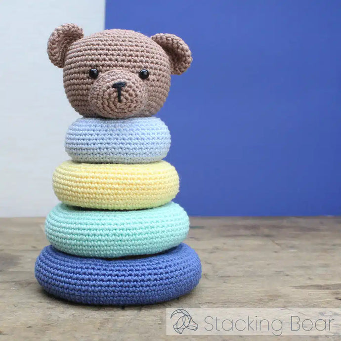 Hardicraft Crochet Kits - STACKING BEAR