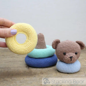Hardicraft Crochet Kits - STACKING BEAR