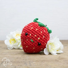 Load image into Gallery viewer, Hardicraft Crochet Kits - BAG HANGER STRAWBERRY