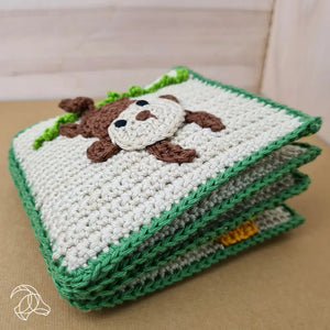 Hardicraft Crochet Kits -  BABY SOFT BOOK “JUNGLE”