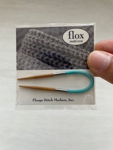 Floops Stitch Markers Flox - Flexible Multi-Tool for Crochet and Knitting