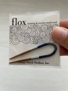 Floops Stitch Markers Flox - Flexible Multi-Tool for Crochet and Knitting