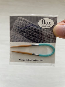 Floops Stitch Markers Flox - Flexible Multi-Tool for Crochet and Knitting