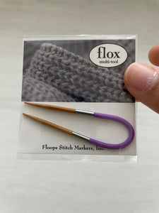 Floops Stitch Markers Flox - Flexible Multi-Tool for Crochet and Knitting