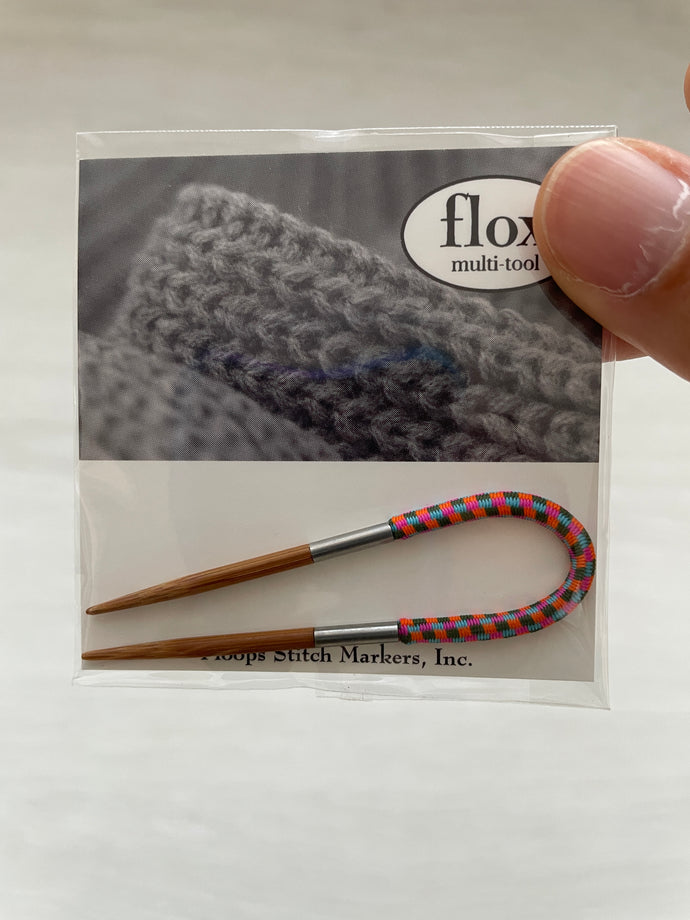 Floops Stitch Markers Flox - Flexible Multi-Tool for Crochet and Knitting