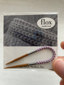 Floops Stitch Markers Flox - Flexible Multi-Tool for Crochet and Knitting