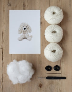 TOFT Millie the Poodle Crochet Kit