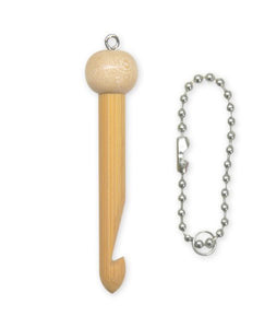 [56089/56635] Seeknit Bamboo Crochet Hook Keychain