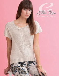 Ella Rae Eco-Organic Pattern - Kalista Pullover by Patt Olski
