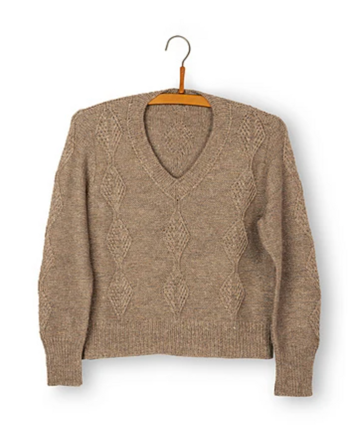 Isager Knit Patterns - Forest Sweater by Helga Isager