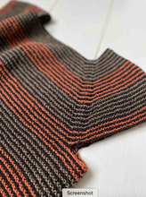 Load image into Gallery viewer, Isager Knit Patterns - Kontrast Blouse by Marianne Isager
