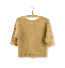 Load image into Gallery viewer, Isager Knit Patterns - SSK (Slip, Slip, Knit) Blouse by Helga Isager