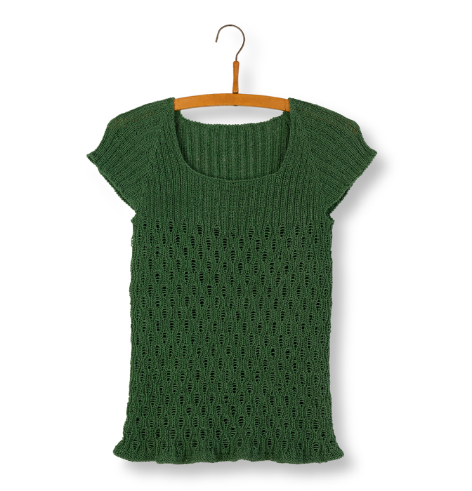Isager Knit Patterns - Sonoko's Top by Marianne Isager