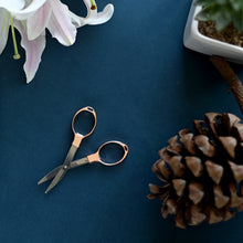 Load image into Gallery viewer, [11286] Knitpro Rose Gold Folding Scissors
